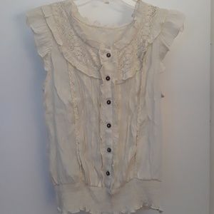 Size L Anthropologie Mine sleeveless top